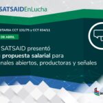 EL SATSAID PRESENTÓ SU PROPUESTA SALARIAL PARA CANALES ABIERTOS, PRODUCTORAS Y SEÑALES